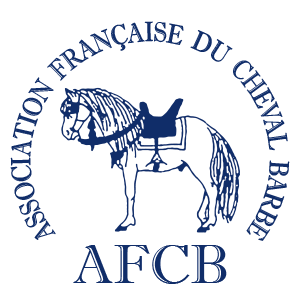 Logo AFCB, Association Française du Cheval Barbe